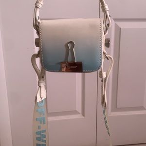 Off White Mini Bag - removable straps